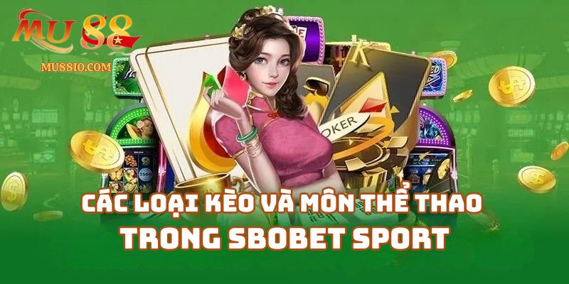 sbobet sport mu88 3 Các loại kèo và môn thể thao phổ biến trong SBOBET Sport tại Mu88 Casino